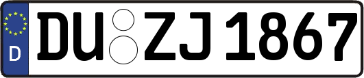 DU-ZJ1867