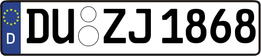DU-ZJ1868
