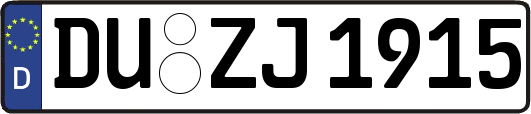 DU-ZJ1915