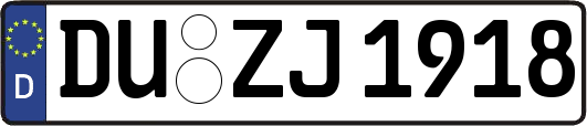 DU-ZJ1918