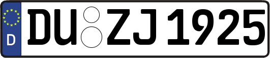 DU-ZJ1925