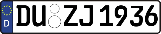DU-ZJ1936