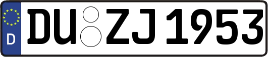 DU-ZJ1953