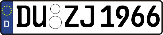 DU-ZJ1966