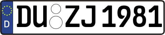 DU-ZJ1981