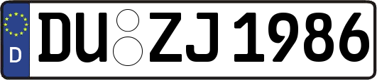 DU-ZJ1986