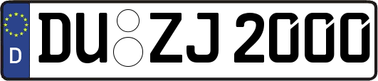 DU-ZJ2000
