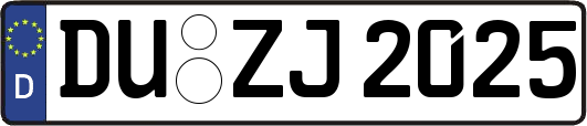 DU-ZJ2025