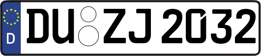 DU-ZJ2032