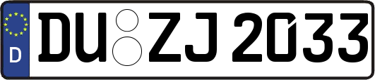 DU-ZJ2033