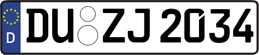 DU-ZJ2034