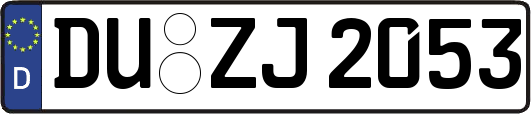 DU-ZJ2053