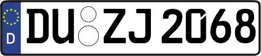 DU-ZJ2068