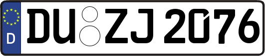 DU-ZJ2076