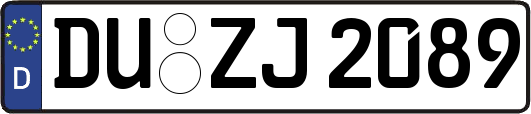 DU-ZJ2089