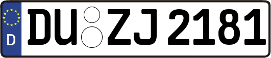 DU-ZJ2181