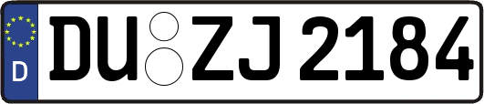 DU-ZJ2184