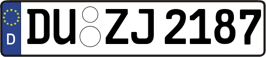 DU-ZJ2187