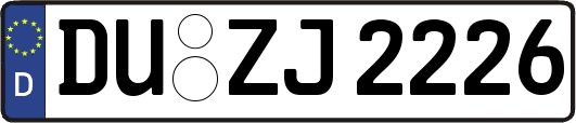 DU-ZJ2226