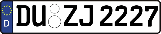 DU-ZJ2227