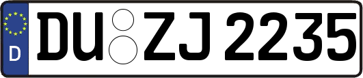 DU-ZJ2235