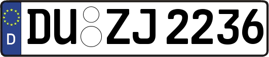 DU-ZJ2236
