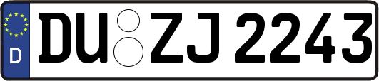 DU-ZJ2243