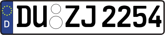 DU-ZJ2254