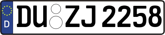 DU-ZJ2258