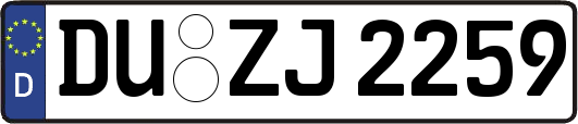 DU-ZJ2259