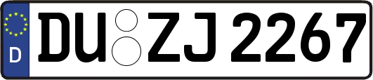 DU-ZJ2267