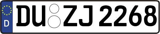 DU-ZJ2268