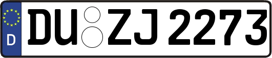 DU-ZJ2273