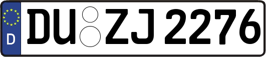 DU-ZJ2276