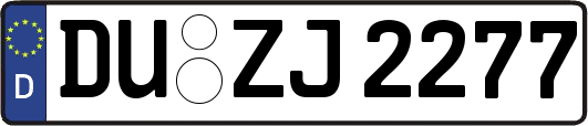 DU-ZJ2277