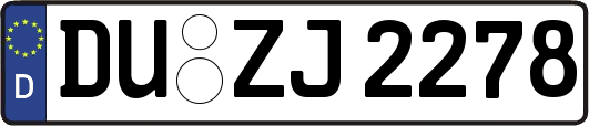 DU-ZJ2278