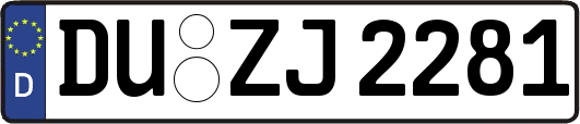 DU-ZJ2281