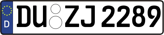 DU-ZJ2289