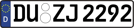 DU-ZJ2292