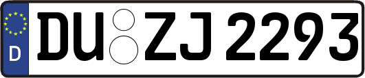DU-ZJ2293