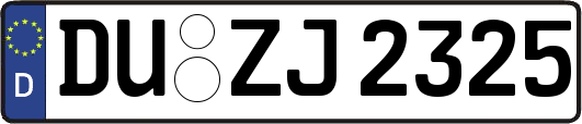 DU-ZJ2325
