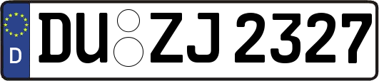 DU-ZJ2327