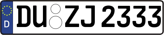 DU-ZJ2333