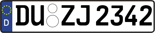 DU-ZJ2342