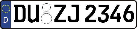 DU-ZJ2346