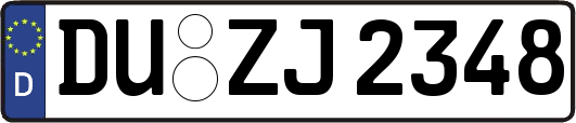 DU-ZJ2348