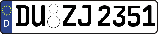 DU-ZJ2351