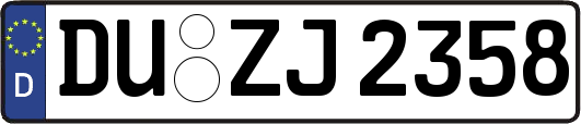 DU-ZJ2358