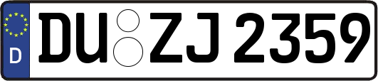 DU-ZJ2359