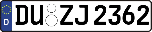 DU-ZJ2362